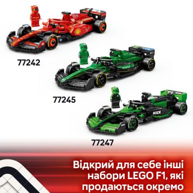 Конструктор Автомобіль для перегонів F1 Williams Racing FW46 LEGO Speed Champions 77249