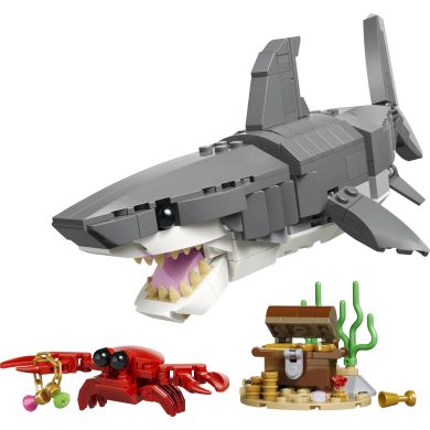 Конструктор LEGO Creator Люта акула зі скринею скарбів 31381