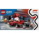 Конструктор Пит-стоп и пит-экипаж F1 с болидом Ferrari LEGO City 60443