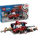 Конструктор Пит-стоп и пит-экипаж F1 с болидом Ferrari LEGO City 60443