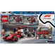 Конструктор Пит-стоп и пит-экипаж F1 с болидом Ferrari LEGO City 60443
