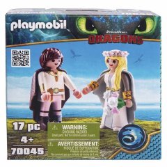 Конструктор Playmobil Dragons Молодята Гикавка і Астрід 70045