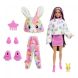 Лялька Barbie Cutie Reveal серії Кольорові пухнастики кролик HRK38