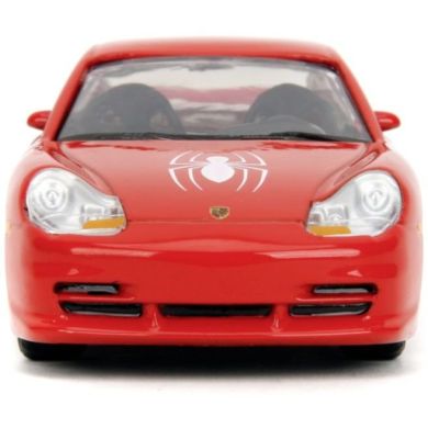 Машина металева Jada Марвел. Людина-Павук Порше 911 GT3 RS (996), масш. 1:32, 8+ 253222020