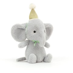 Мягкая игрушка Jellycat (Джелликэт) Слонёнок Jollipop 20 см JOL3E