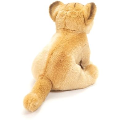Мягкая игрушка Teddy Hermann Львенок сидит 27 см 90473