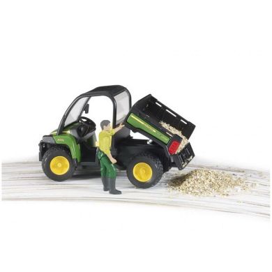Набір іграшковий Автомобіль John Deere Gator XUV 855D з фігуркою Bruder 02490