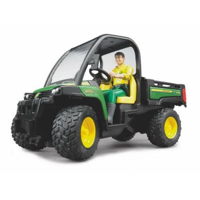 Набір іграшковий Автомобіль John Deere Gator XUV 855D з фігуркою Bruder 02490