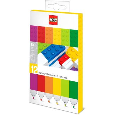 Набор цветных маркеров LEGO, 12 шт. 4003075-51644