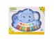 Пианино музыкальное Baby Team Слоник 8630, Голубой