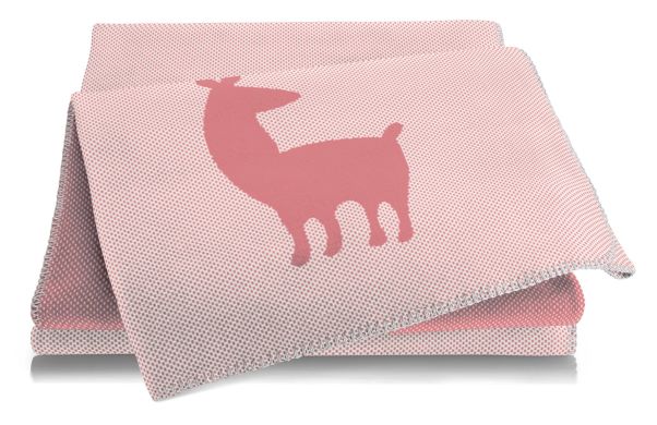 Плед Alpaca coral Biederlack Корал 733399, 100 x 150