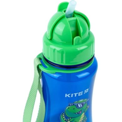 Бутылочка для воды, 350 мл, Dino Kite K23-399-2, Синий