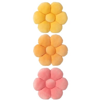 Подушка FLOWER 3 кольори (45x45x5cм) J-LINE 64024
