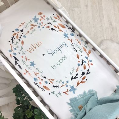 Простирадло дитяче з друком 120х60 Гілочка Msonya 1780444