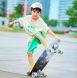 Скейтборд Yvolution Dynamo Cruiser LED 76см, синий YS52B2