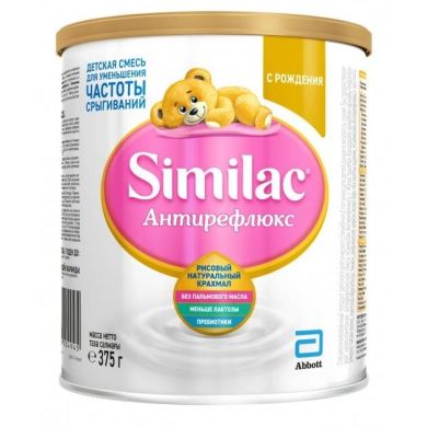 Сухая молочная смесь Similac Антирефлюкс 375 г (ж / б) 4945 8427030004945