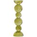 Подсвечник &Oslash;9,5x34 см ITINGA, стекло, пузырьковое, оливково-зеленое Light&Living 6074081