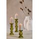 Подсвечник &Oslash;9,5x34 см ITINGA, стекло, пузырьковое, оливково-зеленое Light&Living 6074081