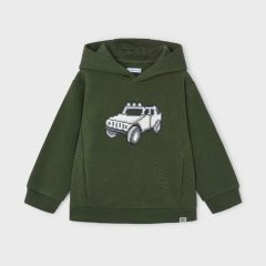 Толстовка для мальчика с рисунком Mayoral 92 Хаки 4451