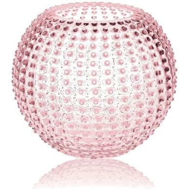 Ваза для цветов Hobnail Rosaline розовая, 2500 мл KLIMCHI 8460/18-72/27