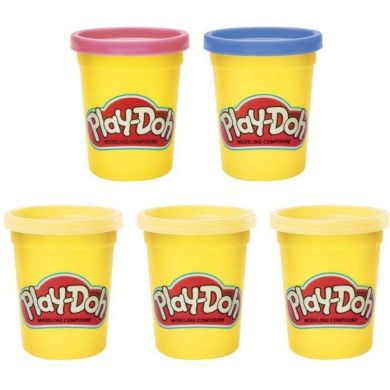 5 баночек с массой для лепки Play-Doh F4715