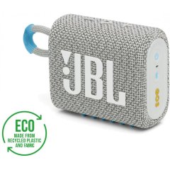 Акустична система портативна Go 3 Eco White JBL JBLGO3ECOWHT