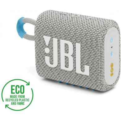 Акустическая система портативная Go 3 Eco White JBL JBLGO3ECOWHT