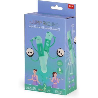 Бездротова скакалка JUMP AROUND Панда Legami RJR0001