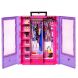 Сиреневый шкаф для одежды Barbie Барби HJL65