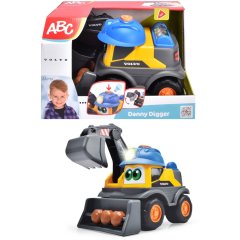 Екскаватор АВС Денні, зі звук. та світл. ефект., 25 см DICKIE TOYS 4114013