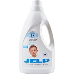 Гіпоалергенний гель для прання білого Jelp 1+, 1,5 л 90015 5713183900153