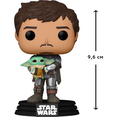 Ігрова фігурка FUNKO POP! серії Мандалорець МАНДАЛОРЕЦЬ З ГРОГУ Funko 54525