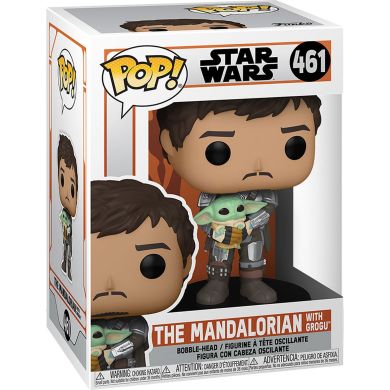 Ігрова фігурка FUNKO POP! серії Мандалорець МАНДАЛОРЕЦЬ З ГРОГУ Funko 54525