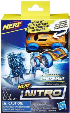 Игровой набор Hasbro Nerf Nitro Препятствие и машинка E0153_E1270