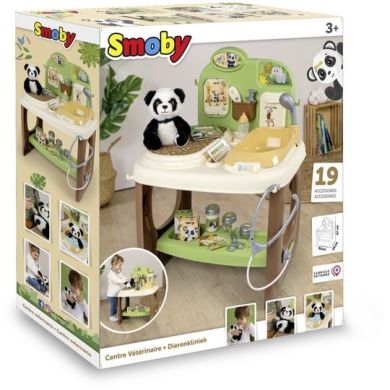 Игровой набор Центр по уходу за животными с пандой, 18 аксес., 52х46х67 см SMOBY 340406
