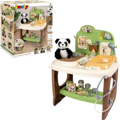 Игровой набор Центр по уходу за животными с пандой, 18 аксес., 52х46х67 см SMOBY 340406