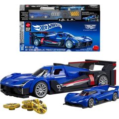 Коллекционная машинка-конструктор Cadillac серии Speed ​​Mattel Brick Shop JFR89