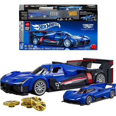 Колекційна машинка-конструктор Cadillac серії Speed Mattel Brick Shop JFR89