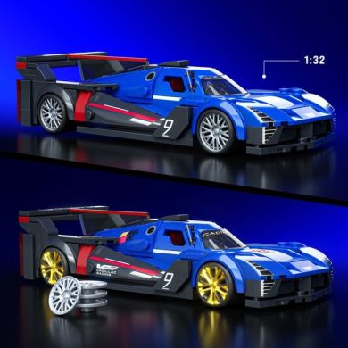 Колекційна машинка-конструктор Cadillac серії Speed Mattel Brick Shop JFR89