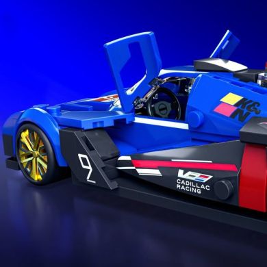 Колекційна машинка-конструктор Cadillac серії Speed Mattel Brick Shop JFR89