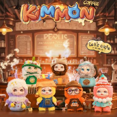 Колекційна м'яка іграшка з кільцем POP TOP Kimmon - КАВАЙНА КАВ'ЯРНЯ (у дисп., в ас.) 556023