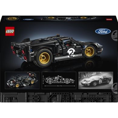 Конструктор LEGO Technic Автомобіль для перегонів Ford GT40 MKII 1966 року 42223