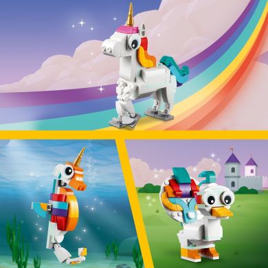 Конструктор Магічний єдиноріг 145 деталей LEGO Creator 31140