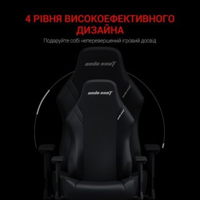 Кресло игровое Anda Seat Luna Black Size L AD18-44-B-PV/C