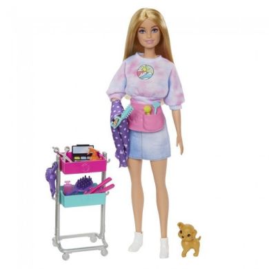 Лялька Barbie Малібу Стилістка HNK95