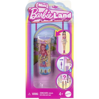 Миникуколка-сюрприз Barbie Color Reveal серии Mini BarbieLand &ndash; радужные и стильные JCR08