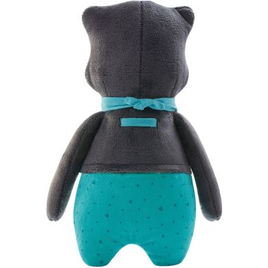 Мягкая игрушка для сна MyHummy Teddy Bear Max датчиком сна 5907637944484, Графитовый