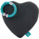 Мягкая игрушка для сна MyHummy Teddy Bear Max датчиком сна 5907637944484, Графитовый
