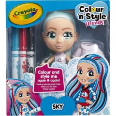 Набір для творчості Crayola Стильні дівчата Скай 918938.005