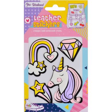 Набір наклейок YES Leather stikers Unicorn 531620